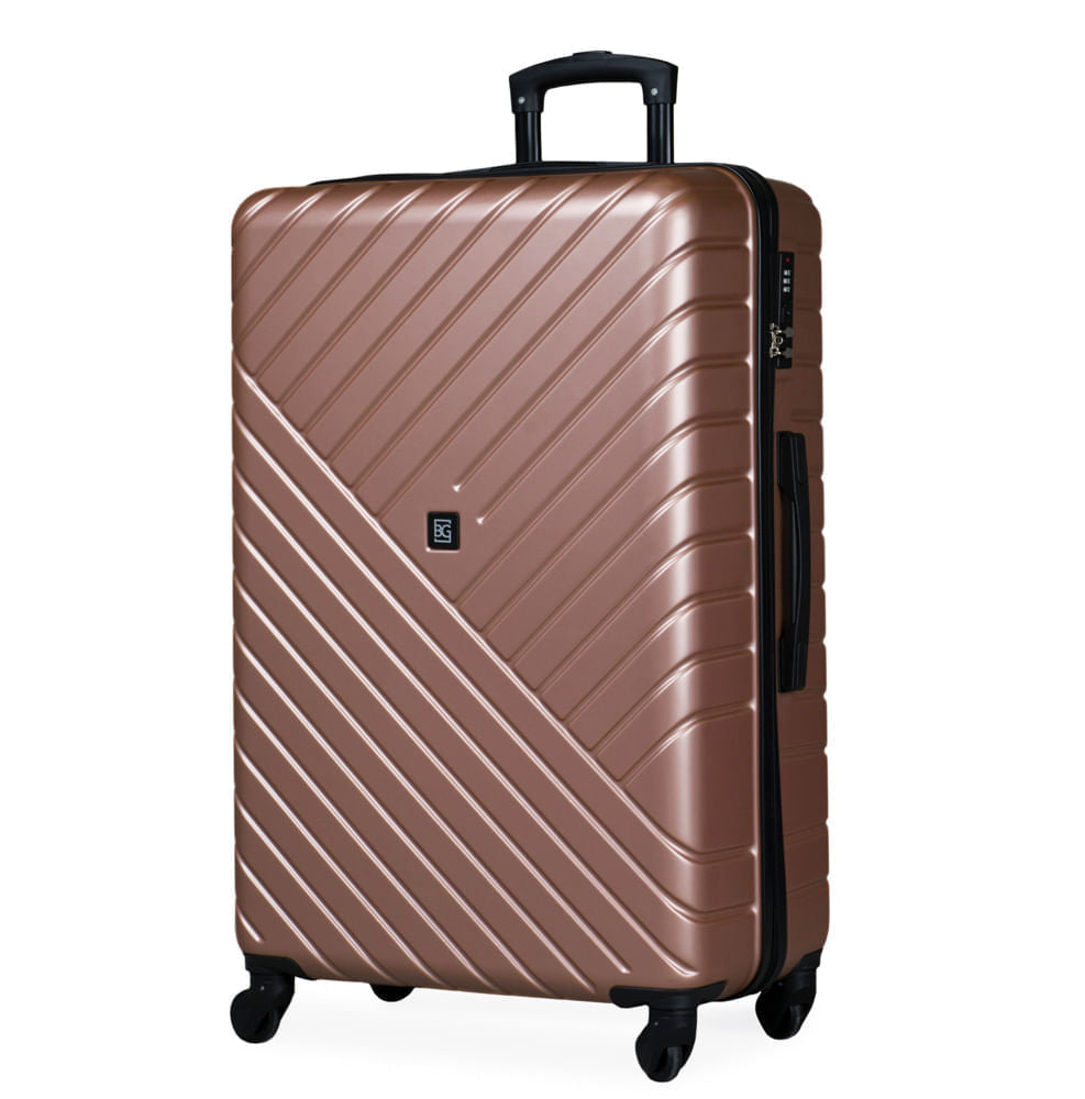 Mala Grande 32 kg ABS 4 Rodas Detroit Rosé II