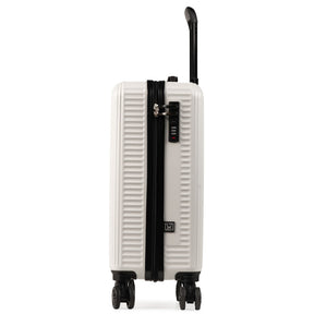 Mala de Viagem Pequena 10kg ABS 4 Rodas My Way Off White