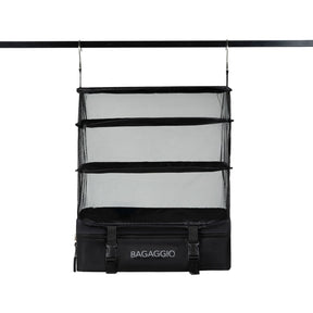 Organizador de Mala Box Cabideiro Grande Preto