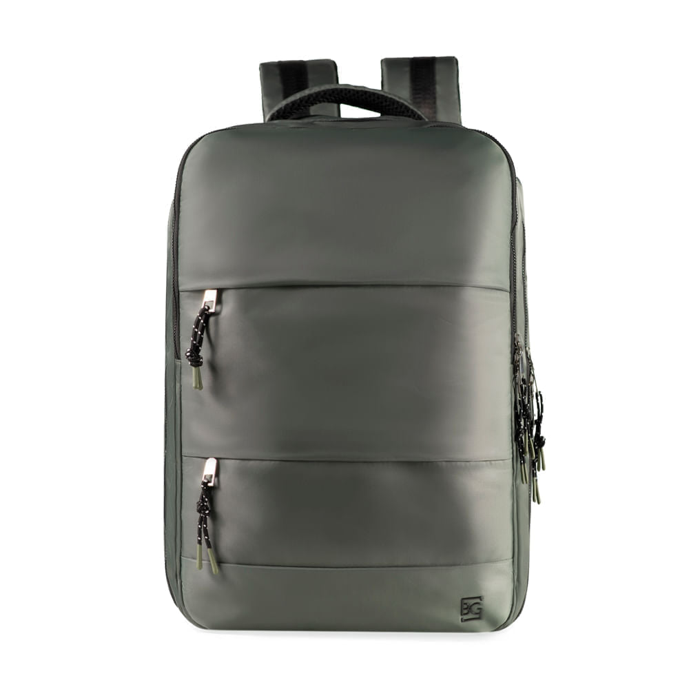 Mochila Grande Nylon Travel Light Verde