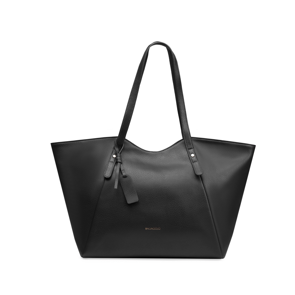 Bolsa de Ombro Feminina Tote Básica BG Preta