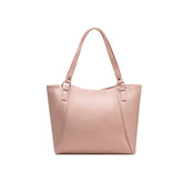Bolsa Feminina Tote Rebite Nude