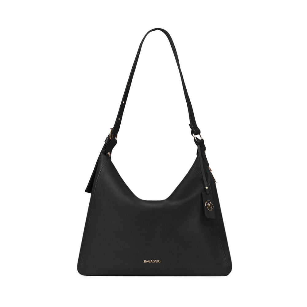 Bolsa Feminina Hobo Soft Premium Preta