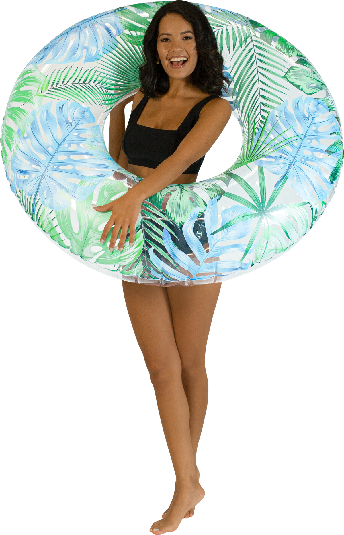 Boia Inflável Jumbo Resort Collection – Estampada Tropical Palms – PoolCandy