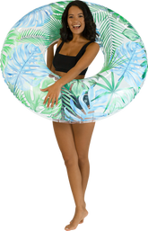 Boia Inflável Jumbo Resort Collection – Estampada Tropical Palms – PoolCandy