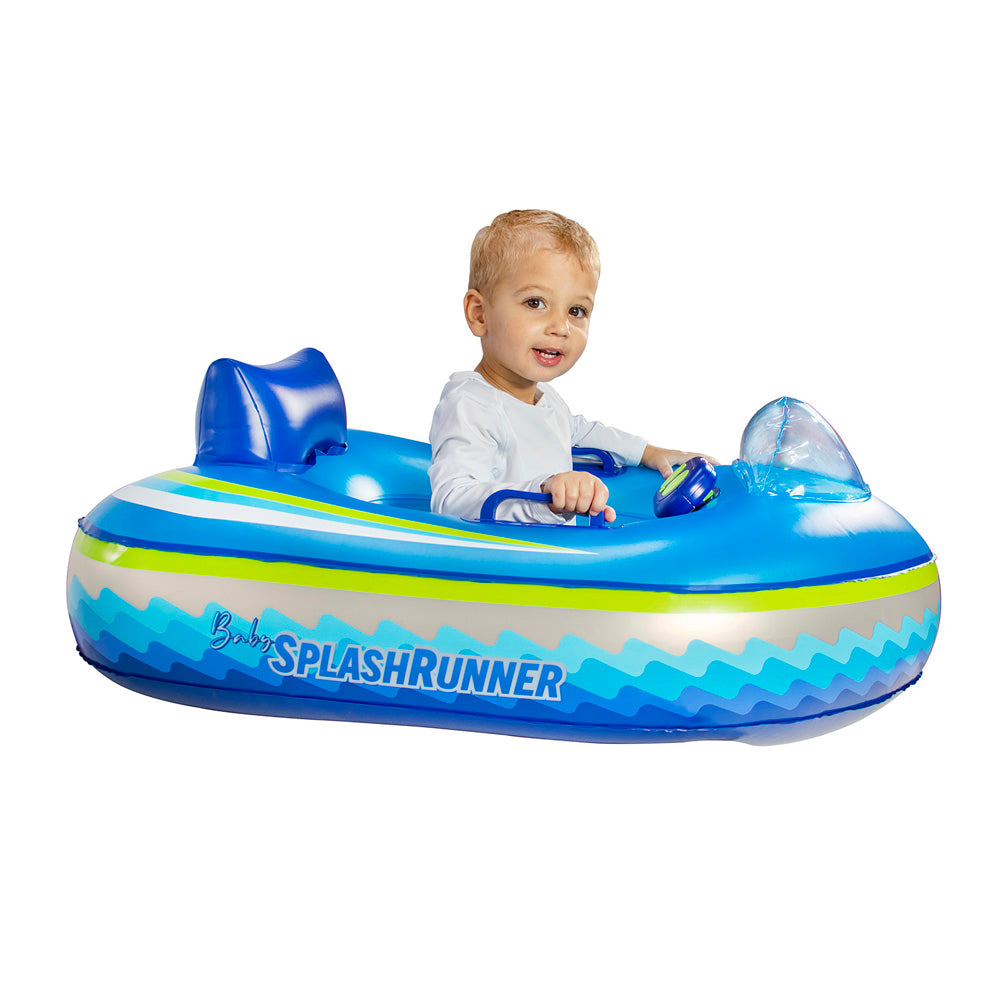 Barquinho Infantil Motorizado com Controle Remoto – A Diversão Perfeita na Piscina para Pais e Bebês