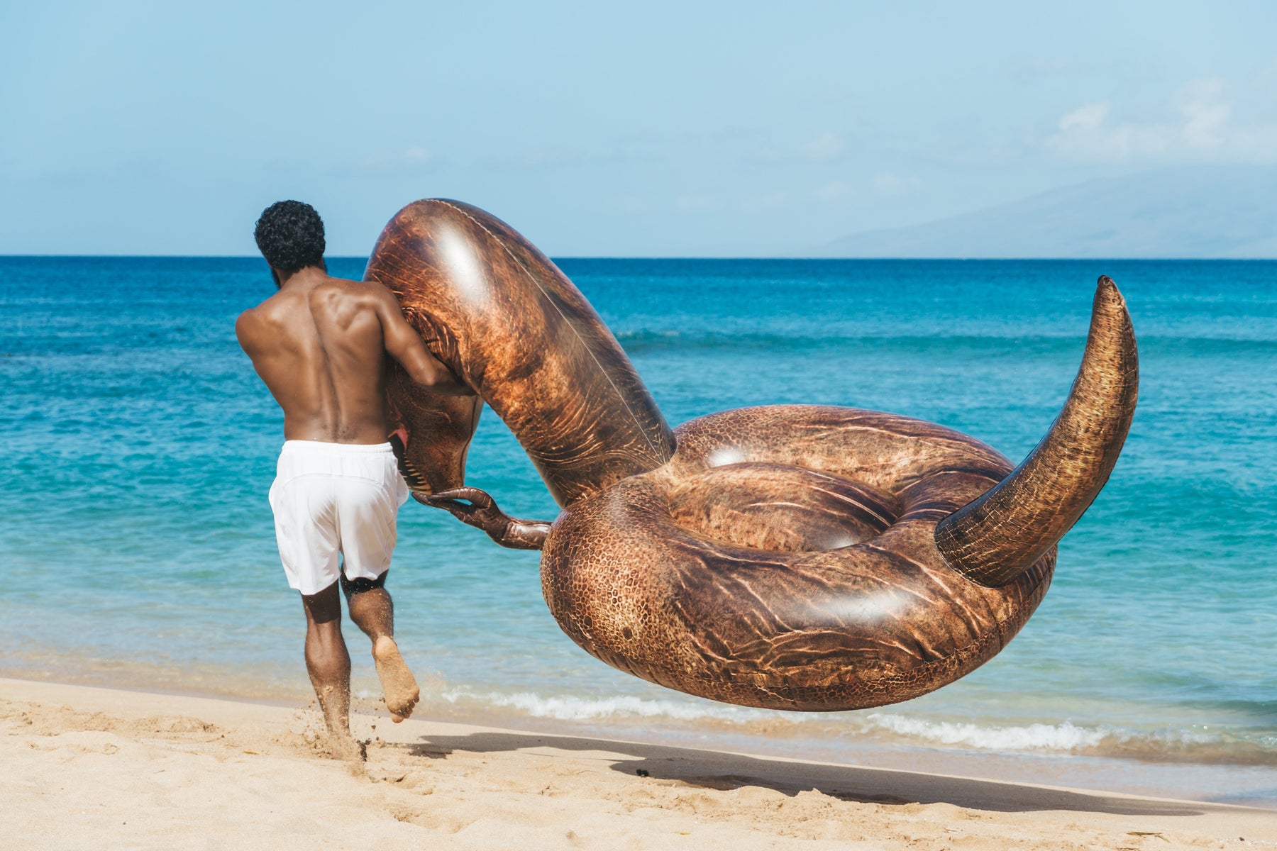 Boia Gigante T-Rex para Piscina (2–3 Pessoas)