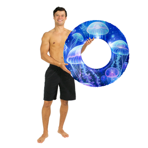 Boia Inflável LED Água-Viva 36" para Piscina e Praia