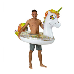 Boia Gigante Unicórnio Rainbow  – PoolCandy