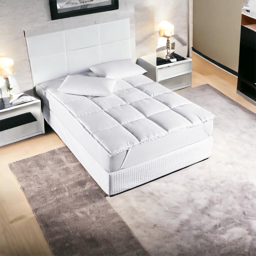 Pillow Top Ultra Confort™ -Proteção Elegante e Toque Aveludado.