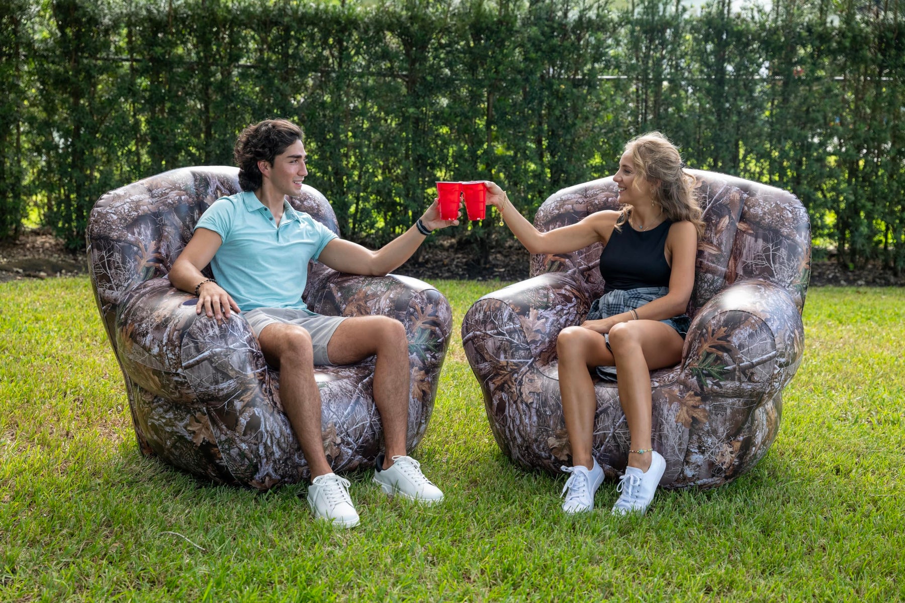 Poltrona Inflável com Estampa Realtree Edge Camo – AirCandy