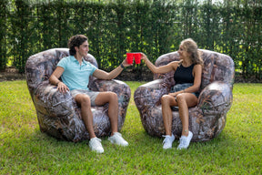 Poltrona Inflável com Estampa Realtree Edge Camo – AirCandy