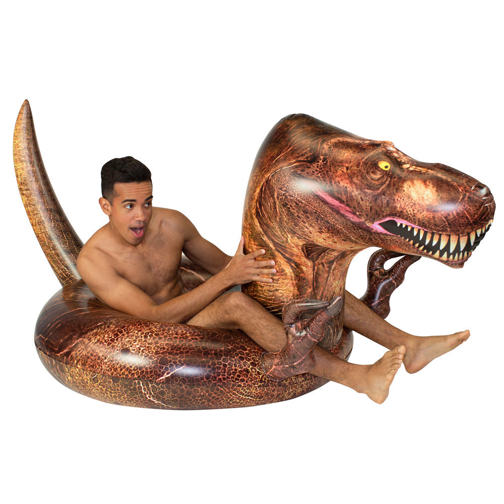 Boia Gigante T-Rex RealPrint® – PoolCandy – O Dono da Piscina!