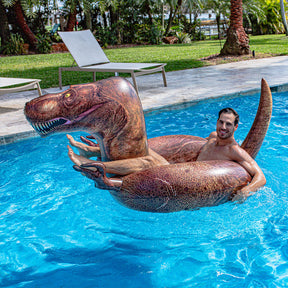 Boia Gigante T-Rex RealPrint® – PoolCandy – O Dono da Piscina!