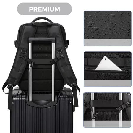 Mochila Executiva Viagem Grande Notebook Masculina Feminina