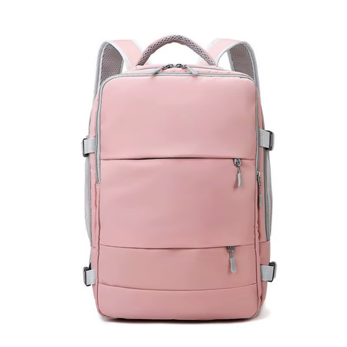 Mochila de Viagem Feminina Rosa TravelDream: Estilo e Conforto para Suas Aventuras