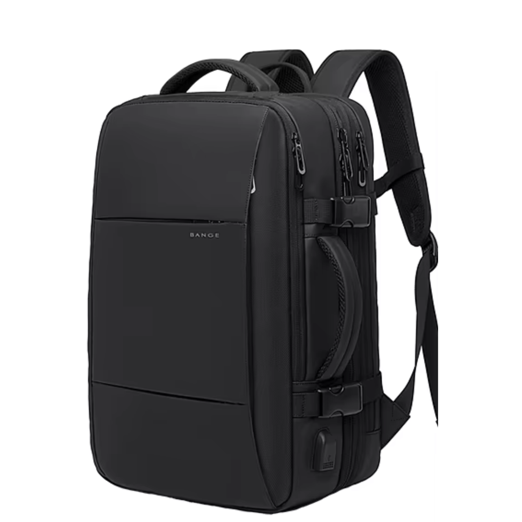 Mochila de Viagem Impermeável 45L, Resistente à Água TechVoyager Pro