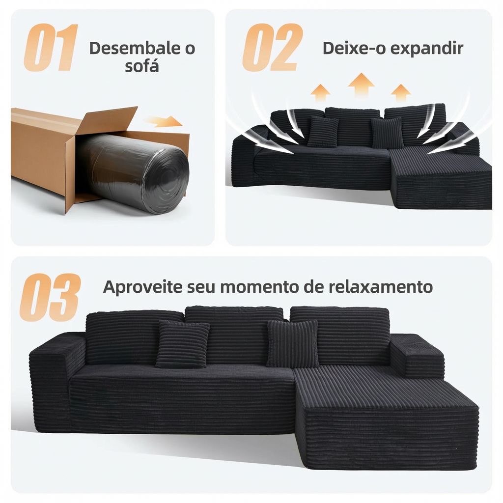 Sofá a Vácuo Confort Premium