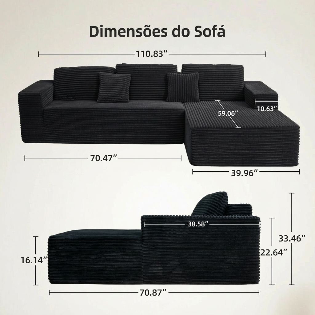 Sofá a Vácuo Confort Premium