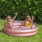 Piscina Inflável para Bronze – Rose Gold Glitter – PoolCandy