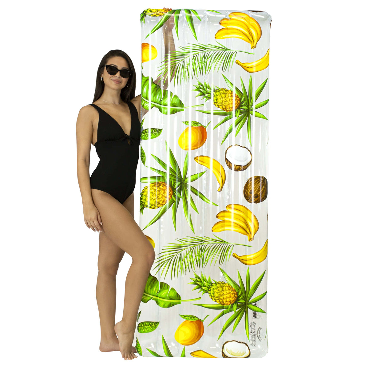 Boia Inflável PoolCandy – Resort Collection Tropical Fruit Deluxe Pool Raft
