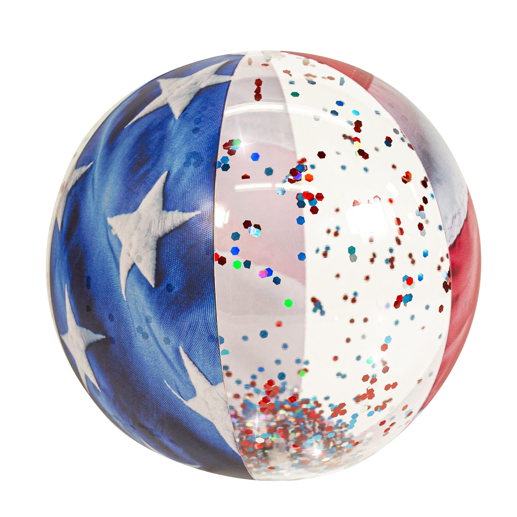 Bola Inflável Stars & Stripes Glitter – PoolCandy
