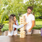 Torre de Madeira Gigante Stars & Stripes – Wooden Tumbling Tower Game